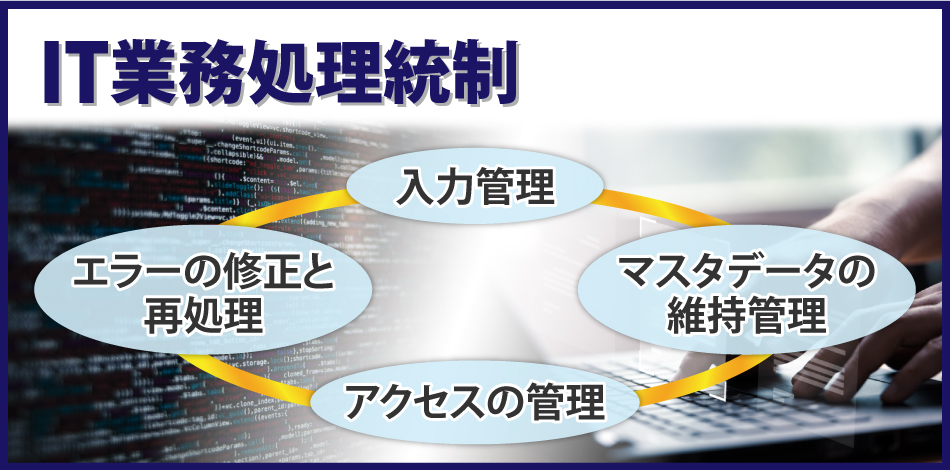 IT業務処理統制の4つの要素